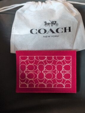 Coach Mirror With Dustbag. New